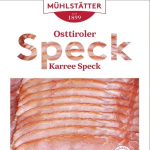Karreespeck geschnitten